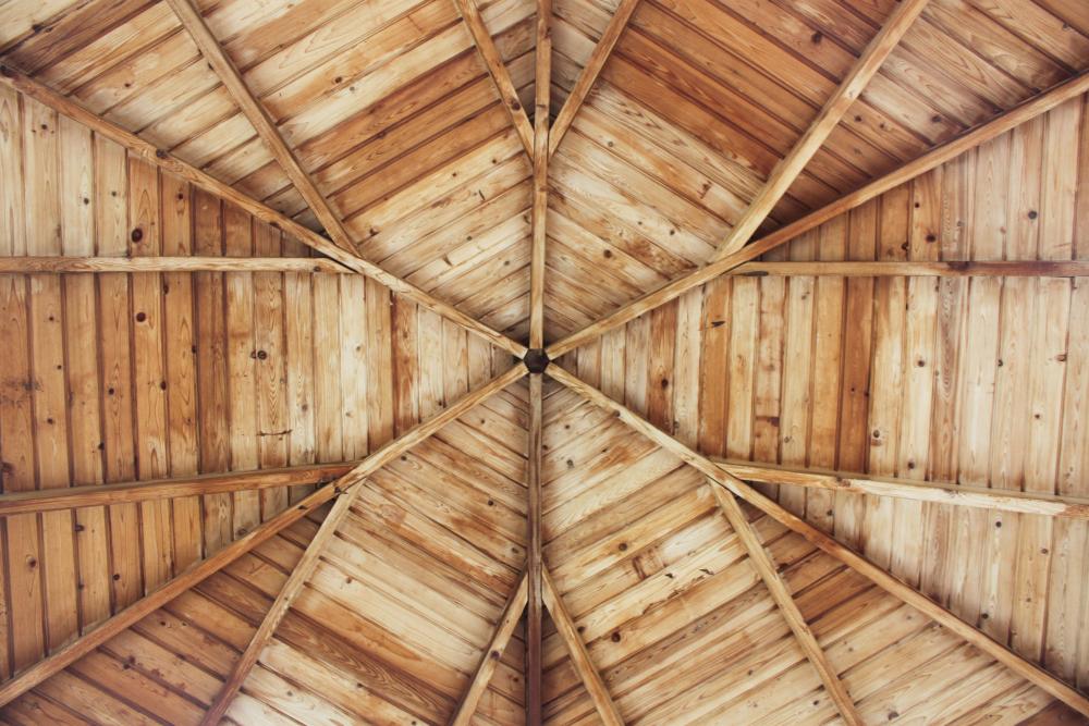 hout plafond